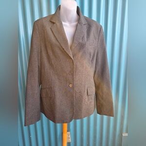 Typhany Classic Women's Gray Blazer
